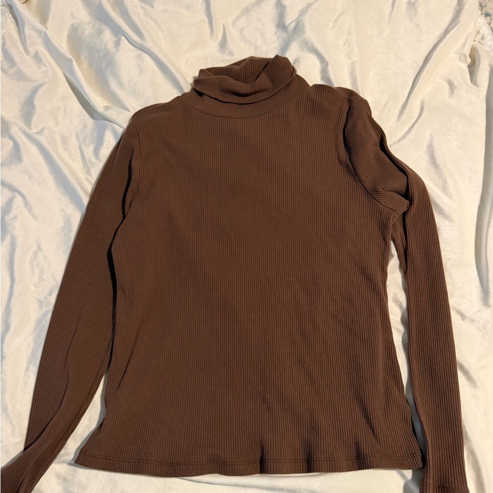 Old Navy Chocolate Ribbed Sweater